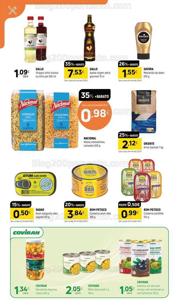 Antevisão Folheto COVIRAN Promoções de 26 setembro a 8 outubro