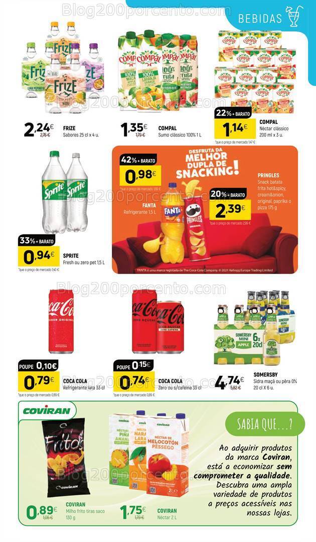 Antevisão Folheto COVIRAN Promoções de 26 setembro a 8 outubro