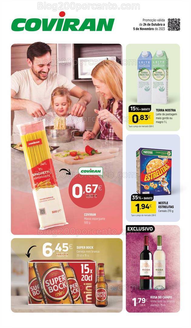 Antevisão Folheto COVIRAN Promoções de outubro a 5 novembro