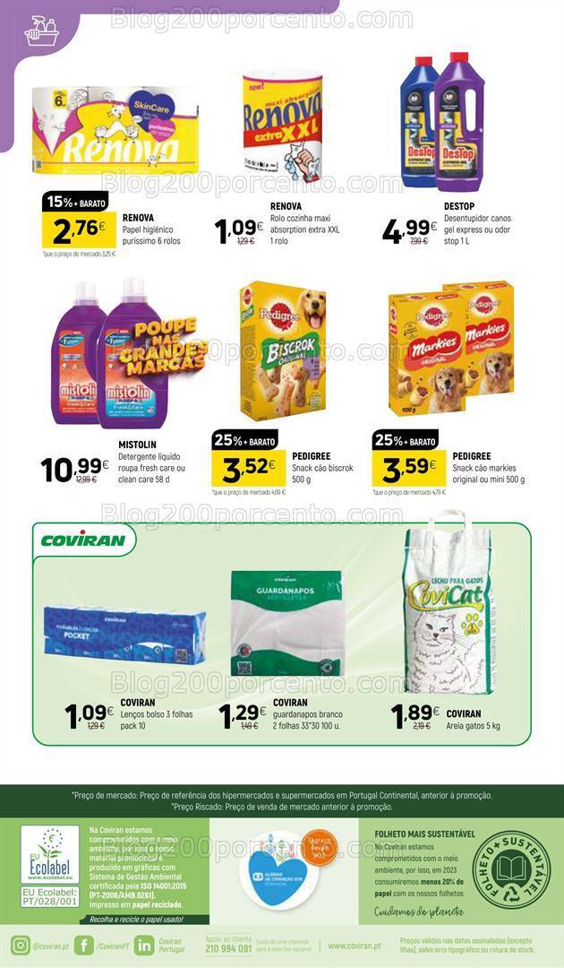 Antevisão Folheto COVIRAN Promoções de outubro a 5 novembro