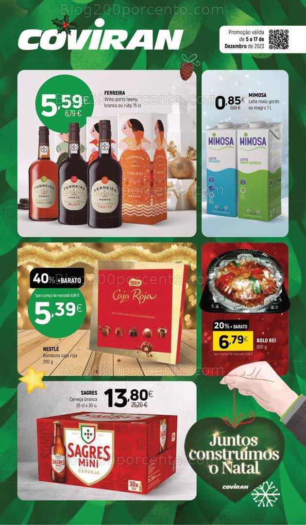 Antevisão Folheto COVIRAN Promoções de 5 a 17 dezembro