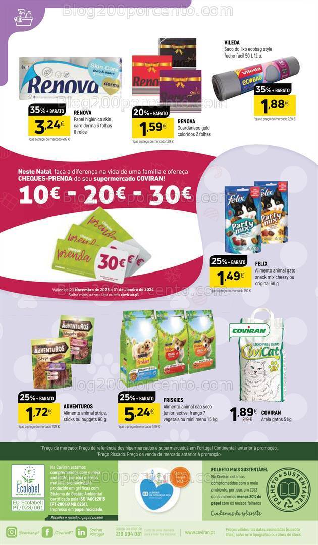 Antevisão Folheto COVIRAN Promoções de 5 a 17 dezembro