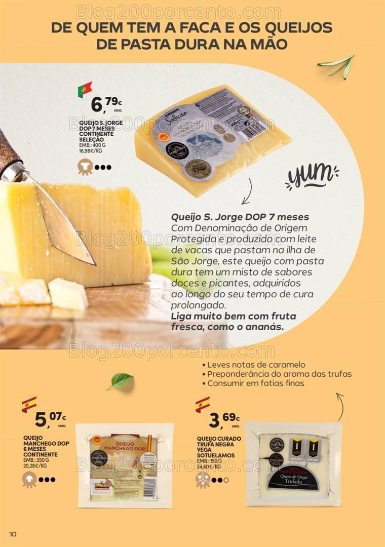Antevisão Folheto CONTINENTE Especial Queijos Promoções de 16 julho a 25 agosto
