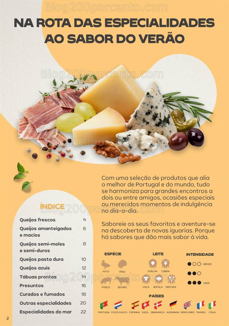 Antevisão Folheto CONTINENTE Especial Queijos Promoções de 16 julho a 25 agosto