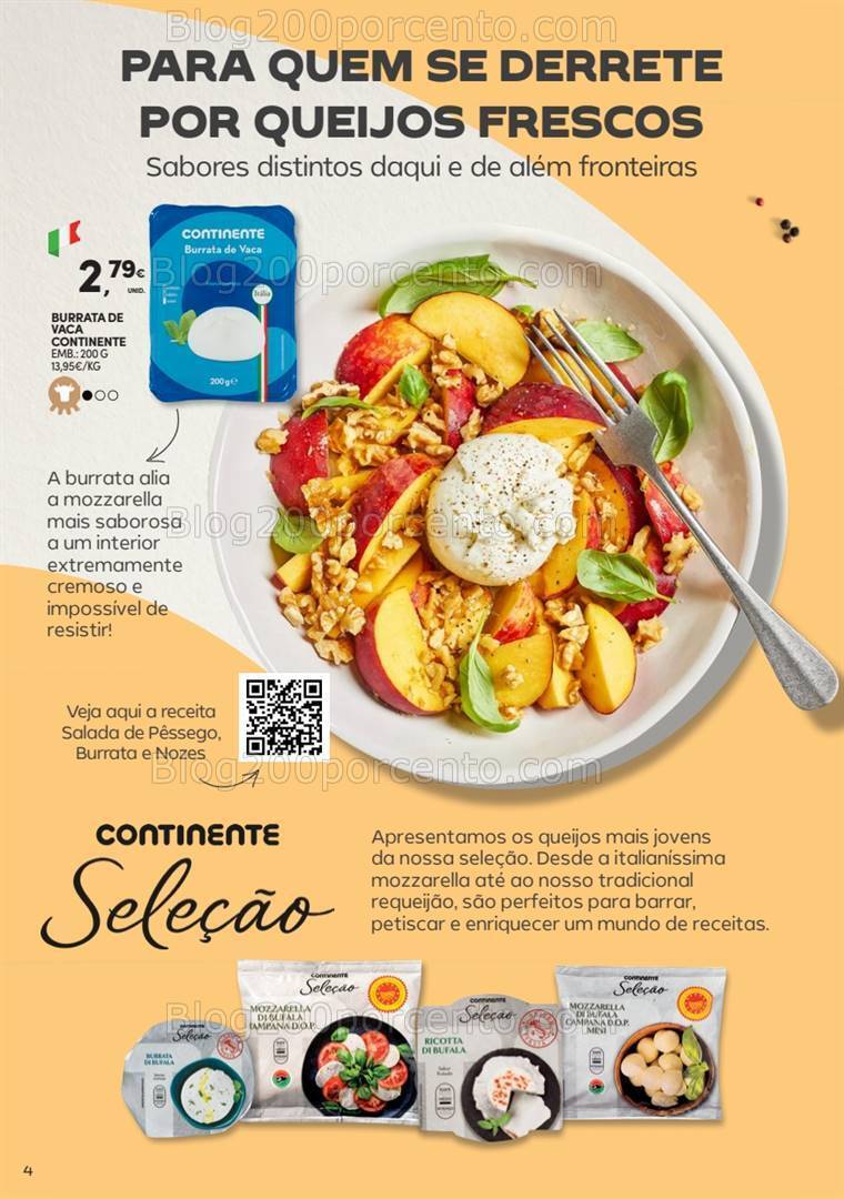 Antevisão Folheto CONTINENTE Especial Queijos Promoções de 16 julho a 25 agosto