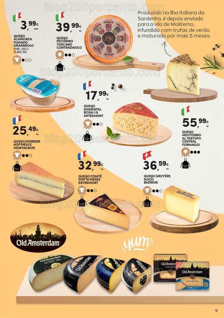 Antevisão Folheto CONTINENTE Especial Queijos Promoções de 16 julho a 25 agosto