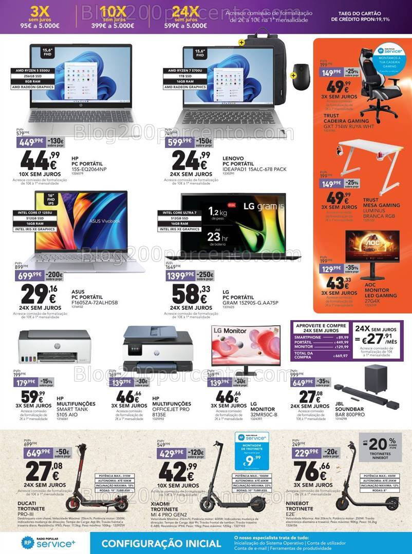 Antevisão Folheto RADIO POPULAR Promoções de 9 a 24 outubro