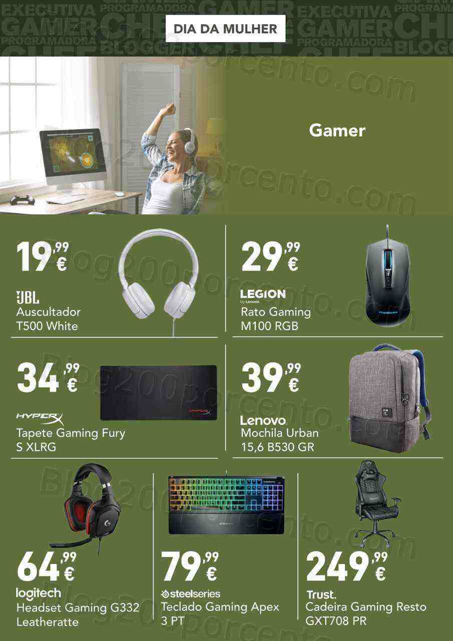 Antevisão Folheto RADIO POPULAR Especial Dia da Mulher Promoções até 8 março