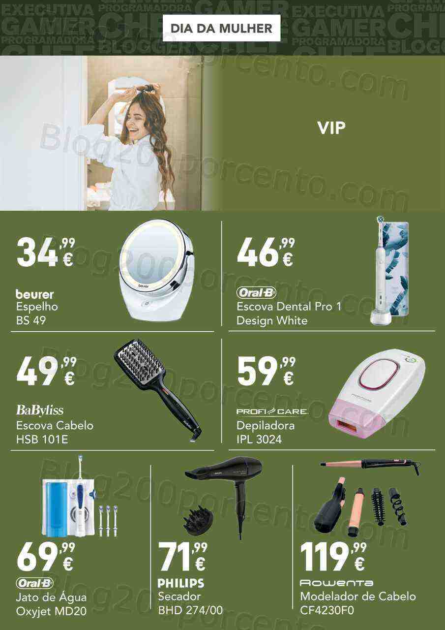 Antevisão Folheto RADIO POPULAR Especial Dia da Mulher Promoções até 8 março