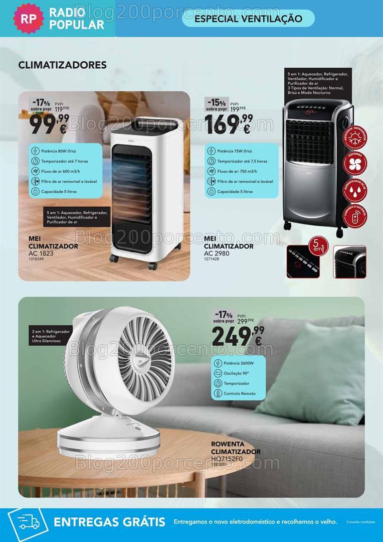 Antevisão Folheto RADIO POPULAR Promoções de 6 a 25 agosto