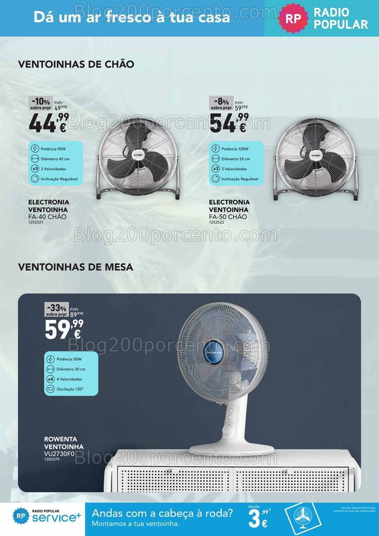 Antevisão Folheto RADIO POPULAR Promoções de 6 a 25 agosto