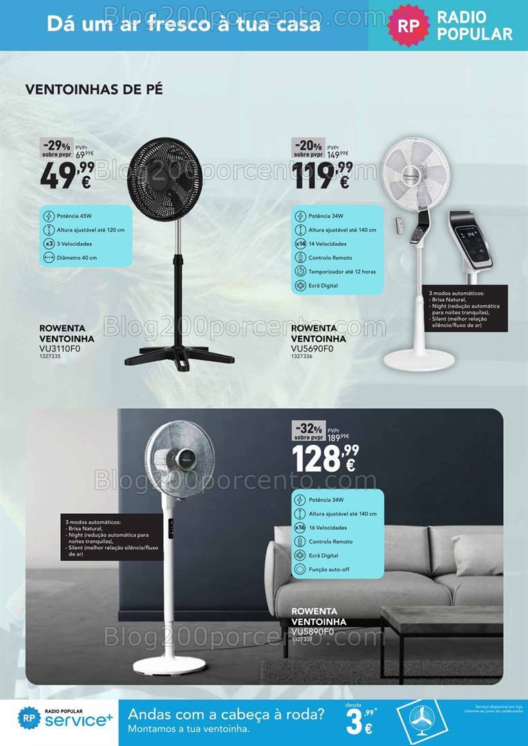 Antevisão Folheto RADIO POPULAR Promoções de 6 a 25 agosto