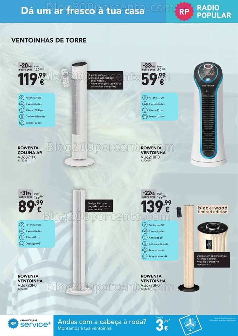 Antevisão Folheto RADIO POPULAR Promoções de 6 a 25 agosto