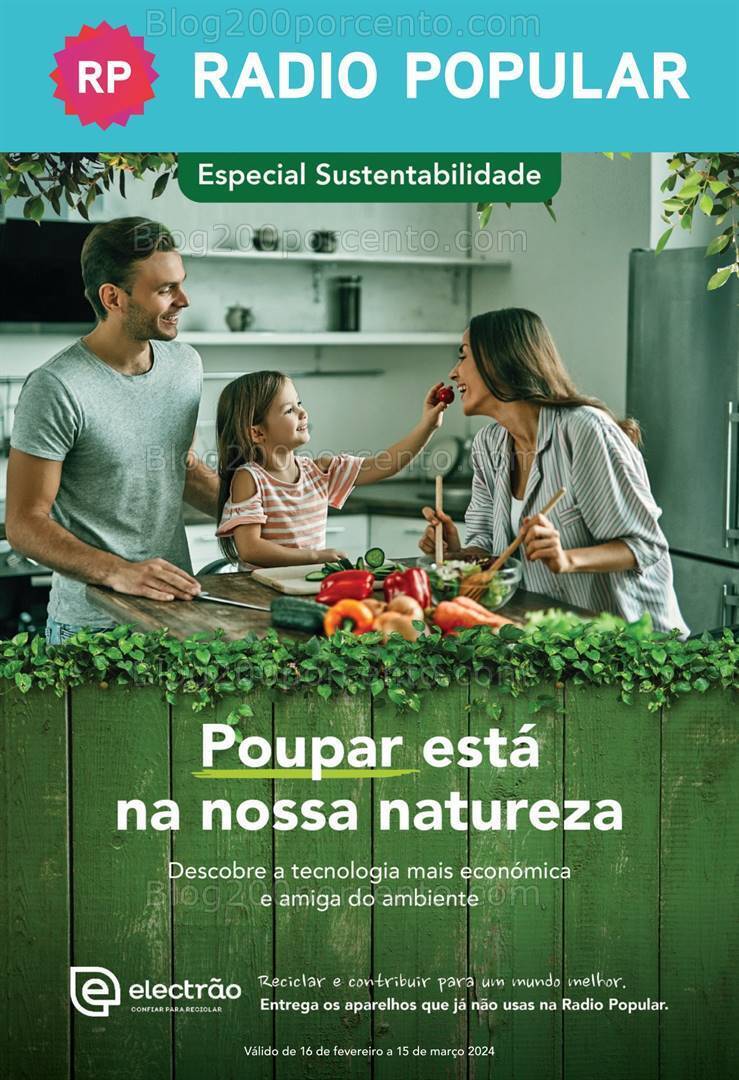 Antevisão Folheto RADIO POPULAR Promoções de 16 fevereiro a 15 março