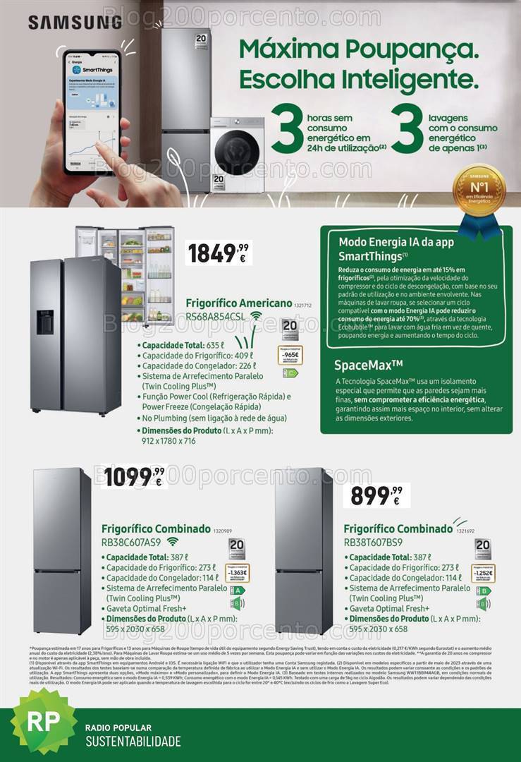 Antevisão Folheto RADIO POPULAR Promoções de 16 fevereiro a 15 março