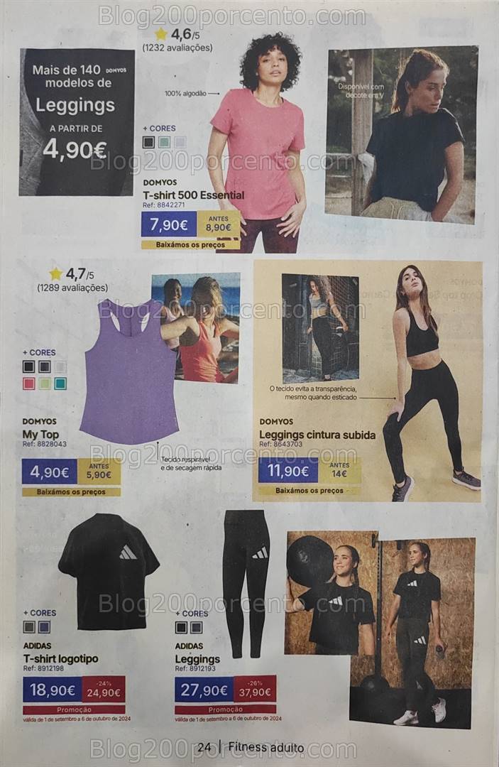 Antevisão Folheto DECATHLON Regresso ao Desporto - Baixa de Preços + Promoções até 6 outubro