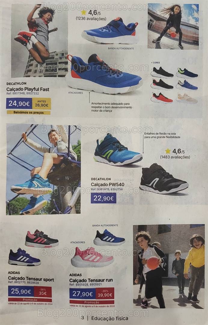 Antevisão Folheto DECATHLON Regresso ao Desporto - Baixa de Preços + Promoções até 6 outubro
