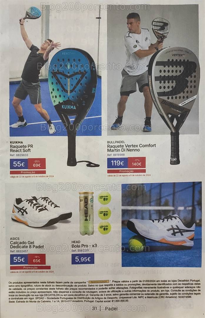 Antevisão Folheto DECATHLON Regresso ao Desporto - Baixa de Preços + Promoções até 6 outubro
