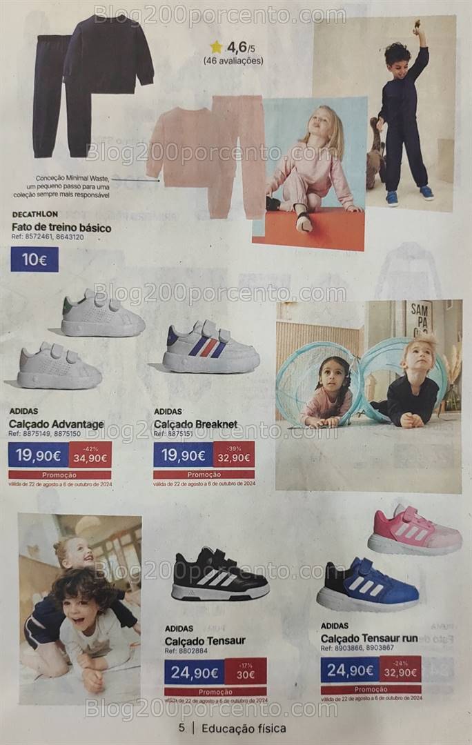 Antevisão Folheto DECATHLON Regresso ao Desporto - Baixa de Preços + Promoções até 6 outubro