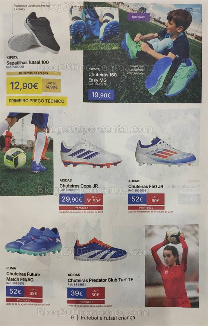 Antevisão Folheto DECATHLON Regresso ao Desporto - Baixa de Preços + Promoções até 6 outubro