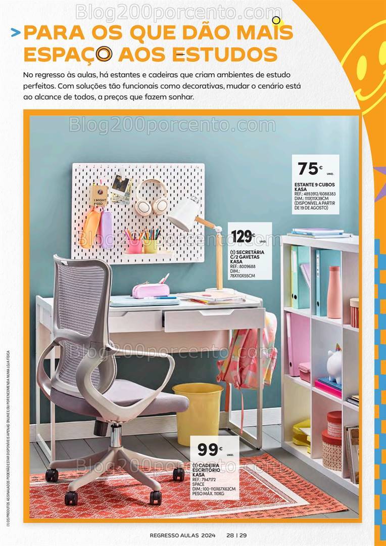 Antevisão Folheto CONTINENTE Regresso às Aulas - 13 agosto a 1 setembro