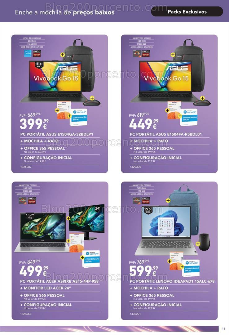 Antevisão Folheto RADIO POPULAR Regresso às Aulas Promoções de 2 a 29 setembro