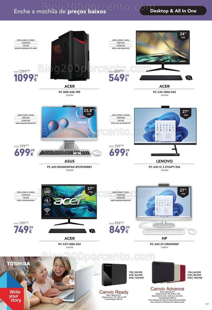 Antevisão Folheto RADIO POPULAR Regresso às Aulas Promoções de 2 a 29 setembro