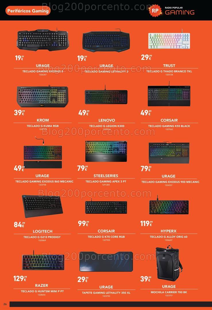 Antevisão Folheto RADIO POPULAR Regresso às Aulas Promoções de 2 a 29 setembro