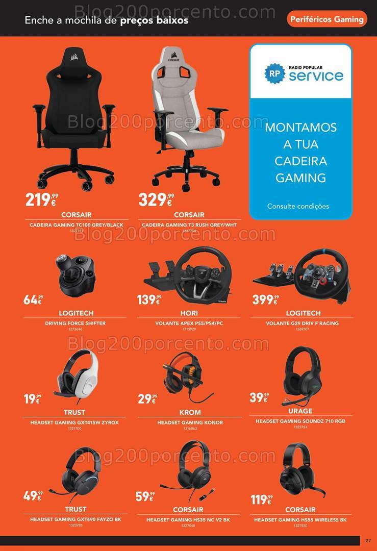 Antevisão Folheto RADIO POPULAR Regresso às Aulas Promoções de 2 a 29 setembro