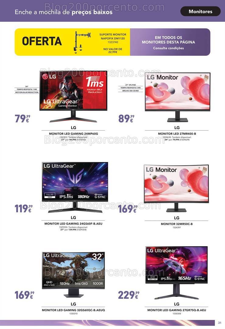 Antevisão Folheto RADIO POPULAR Regresso às Aulas Promoções de 2 a 29 setembro