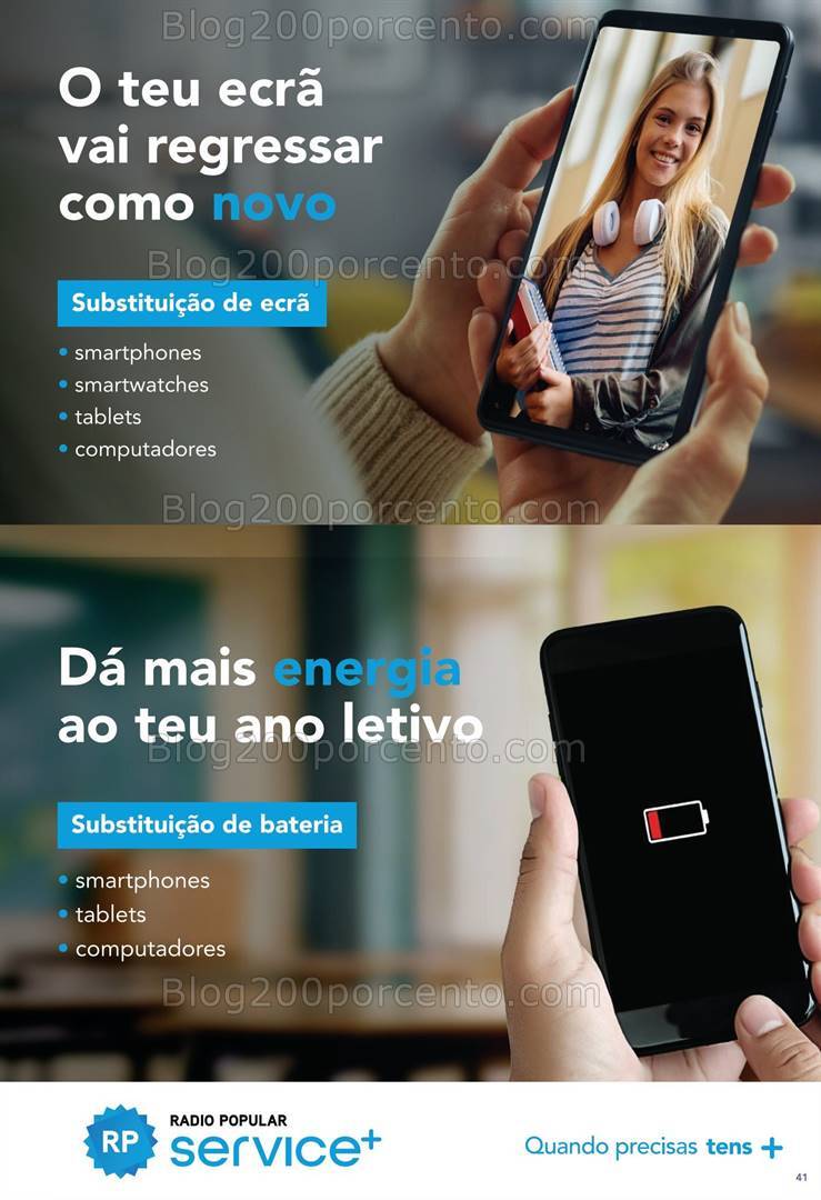 Antevisão Folheto RADIO POPULAR Regresso às Aulas Promoções de 2 a 29 setembro