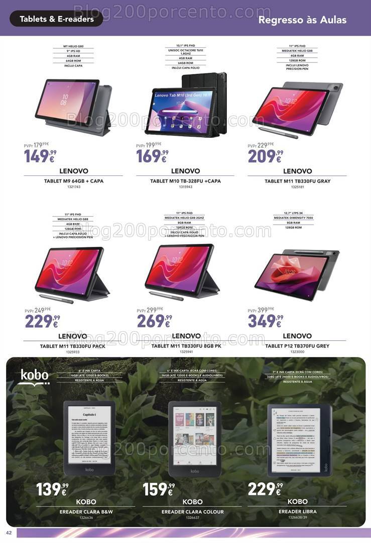 Antevisão Folheto RADIO POPULAR Regresso às Aulas Promoções de 2 a 29 setembro