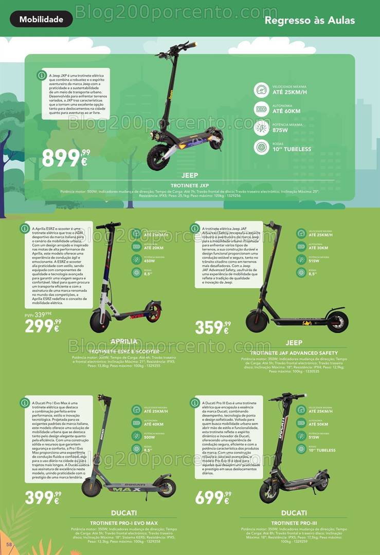 Antevisão Folheto RADIO POPULAR Regresso às Aulas Promoções de 2 a 29 setembro