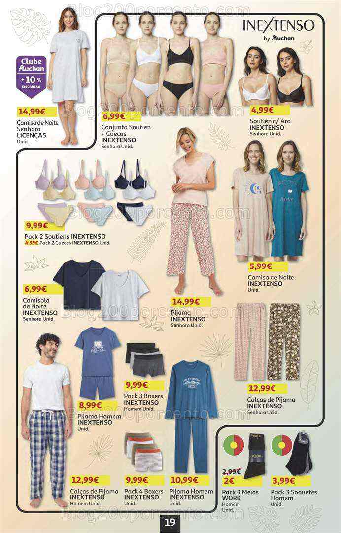 Antevisão Folheto AUCHAN Promoções + Regresso às Aulas 3 a 17 agosto