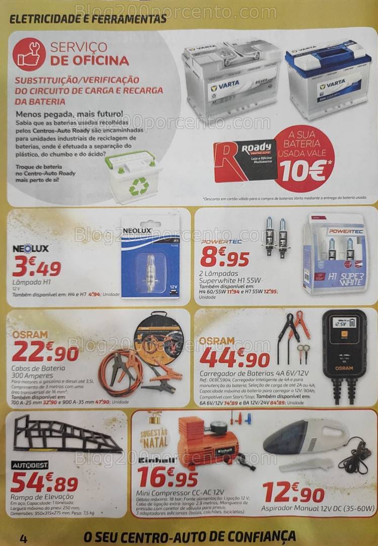 Antevisão Folheto ROADY Natal Promoções de 30 novembro a 31 dezembro