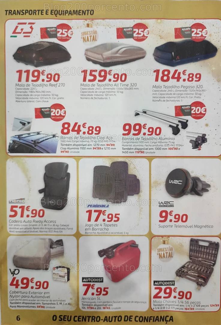 Antevisão Folheto ROADY Natal Promoções de 30 novembro a 31 dezembro