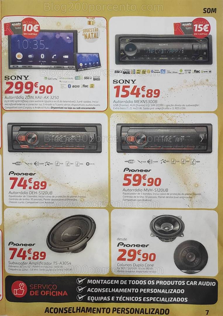 Antevisão Folheto ROADY Natal Promoções de 30 novembro a 31 dezembro