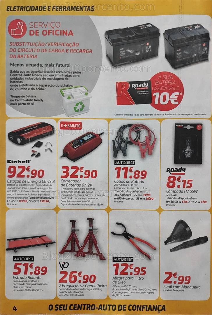 Antevisão Folheto ROADY Promoções de 31 agosto a 24 setembro