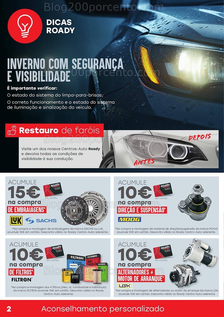 Antevisão Folheto ROADY Promoções de 24 outubro a 24 novembro