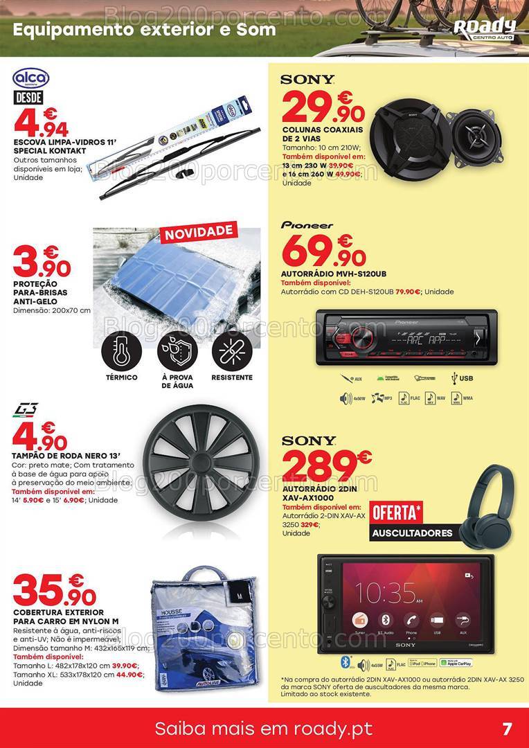 Antevisão Folheto ROADY Promoções de 24 outubro a 24 novembro