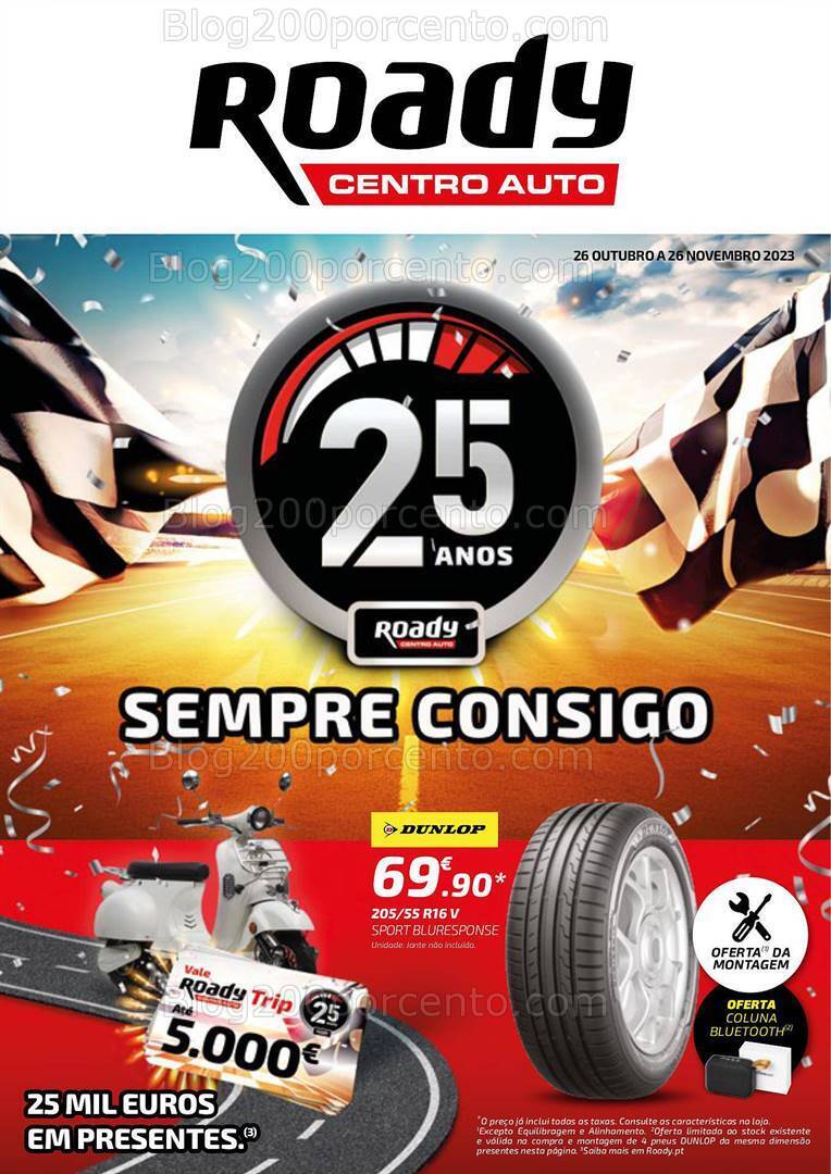 Antevisão Folheto ROADY Promoções de 26 outubro a 26 novembro