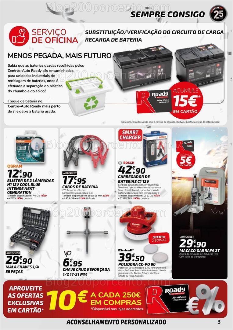 Antevisão Folheto ROADY Promoções de 26 outubro a 26 novembro