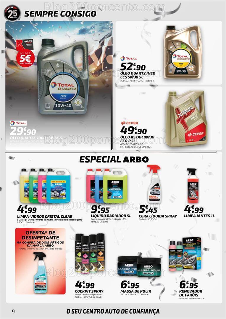 Antevisão Folheto ROADY Promoções de 26 outubro a 26 novembro