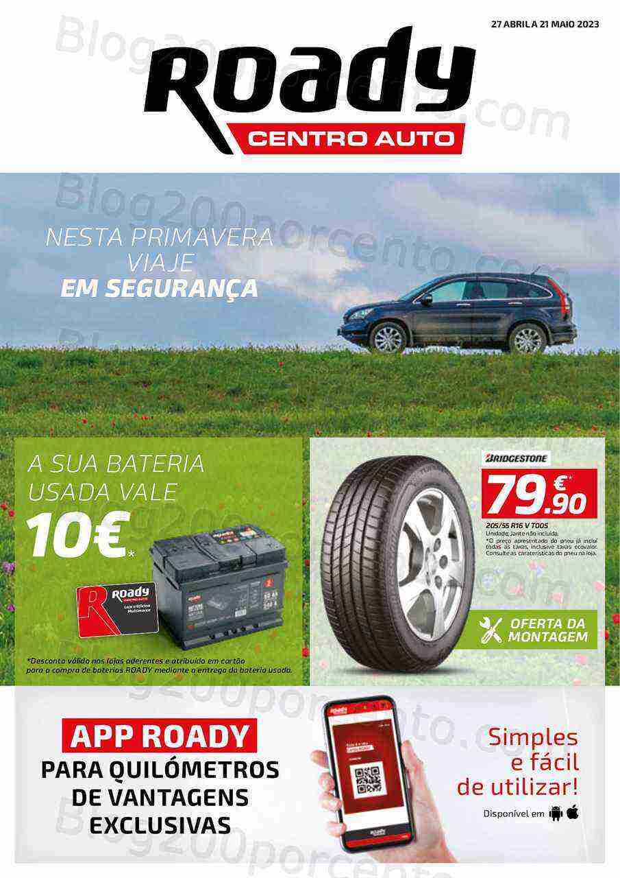 Antevisão Folheto ROADY Promoções de 27 abril a 21 maio