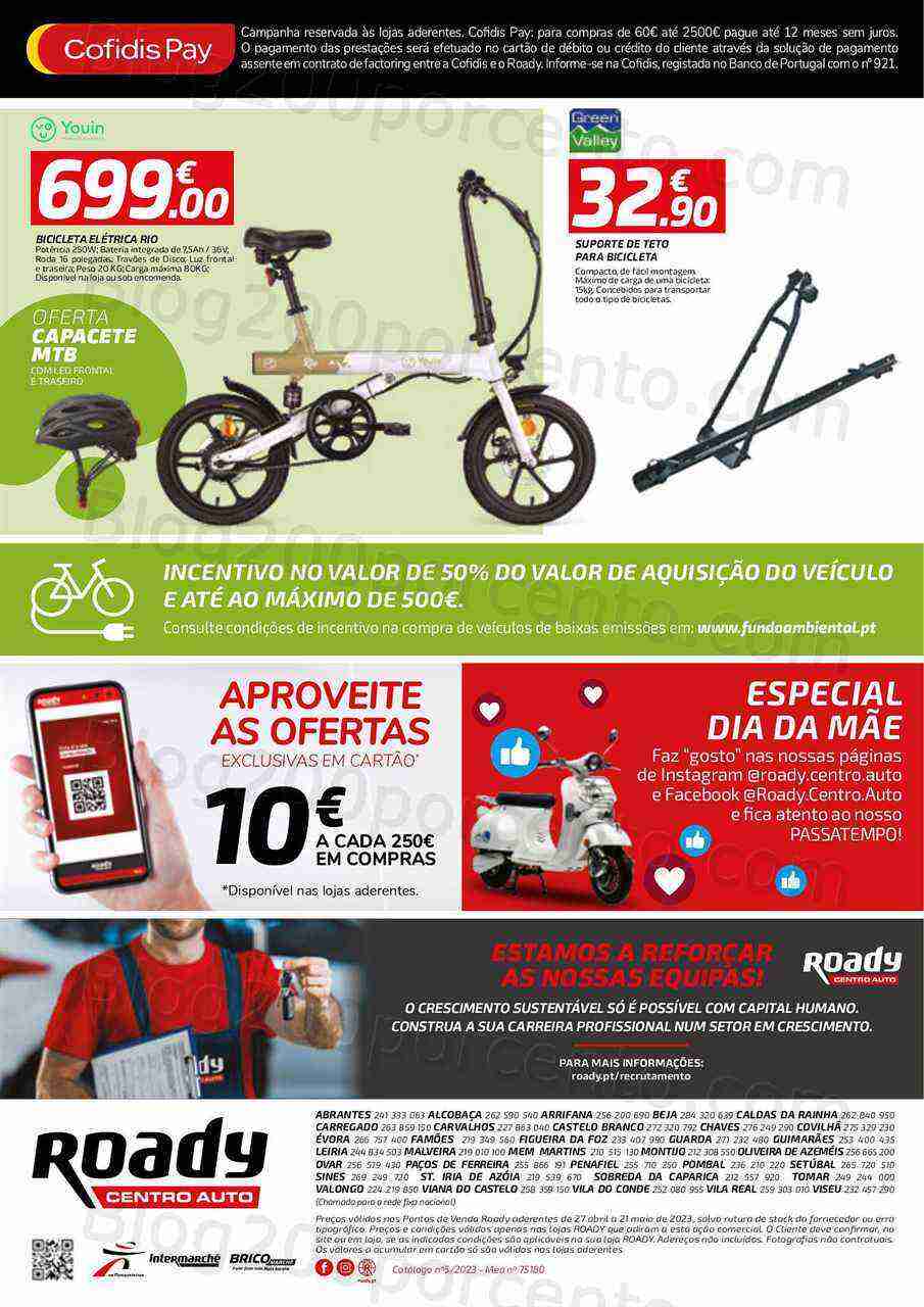 Antevisão Folheto ROADY Promoções de 27 abril a 21 maio