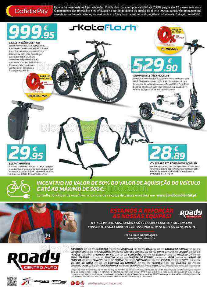 Antevisão Folheto ROADY Promoções de 29 junho a 23 julho