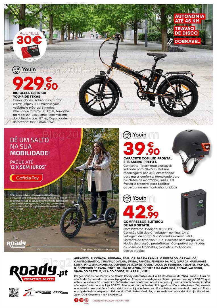Antevisão Folheto ROADY Promoções de 4 a 28 janeiro