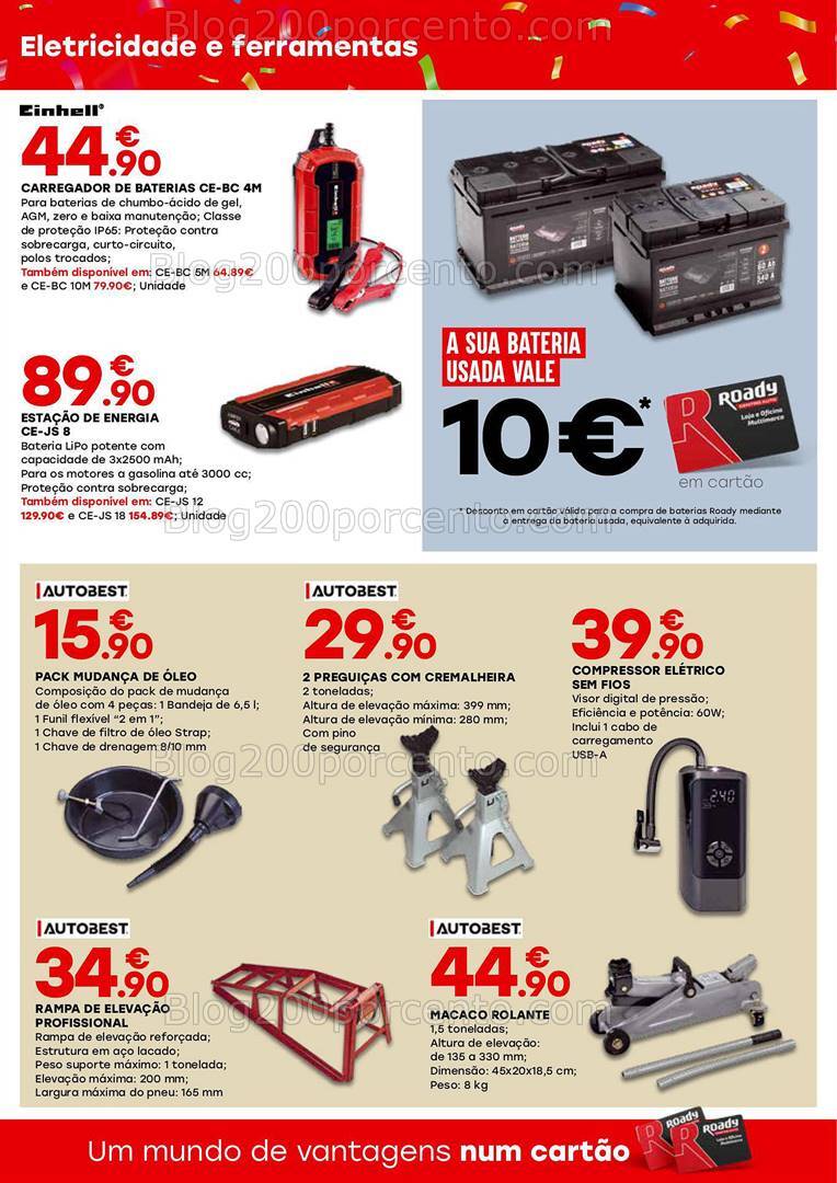 Antevisão Folheto ROADY Abertura Promoções de 5 a 25 setembro