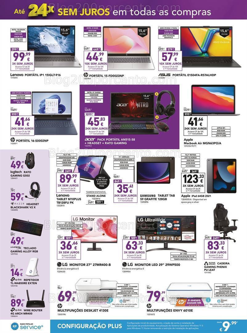 Antevisão Folheto RADIO POPULAR Promoções de 10 a 24 janeiro