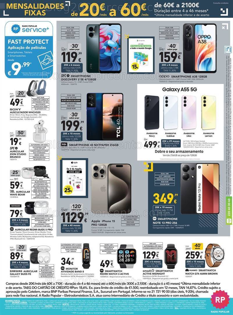 Antevisão Folheto RADIO POPULAR Promoções de 13 a 25 março